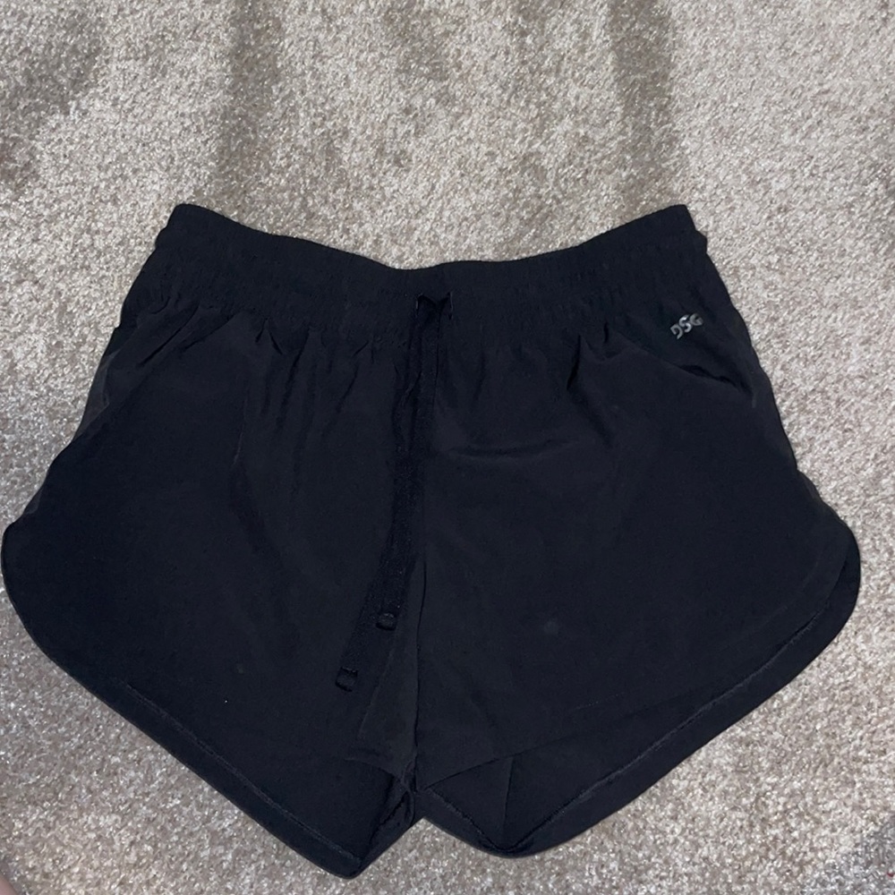 Black XS Dicks track shorts